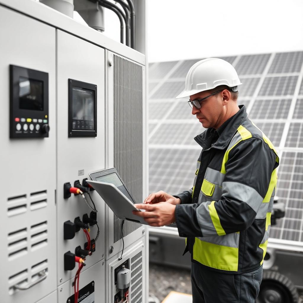 O&M Services for Solar PV, Wind Farms & BESS
